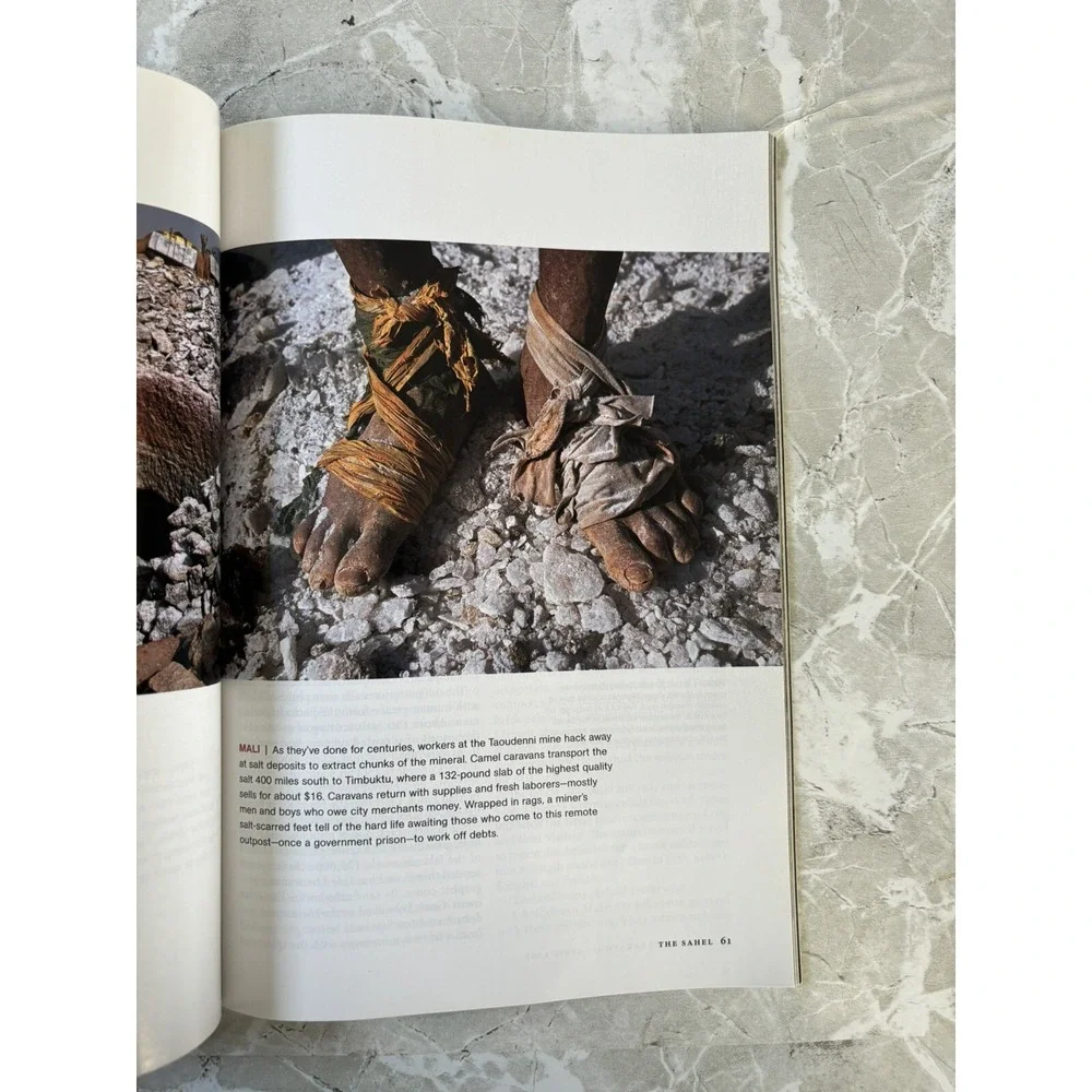 National Geographic April 2008 Africa's Ragged Edge Journey‎ into the Sahel